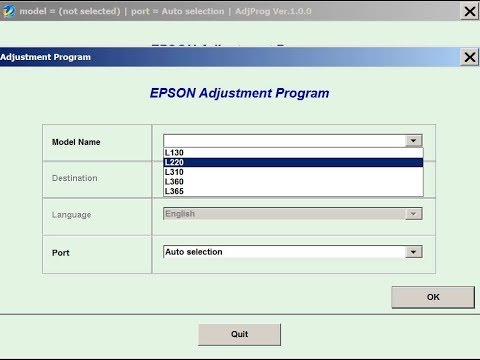 epson l220 installer free download